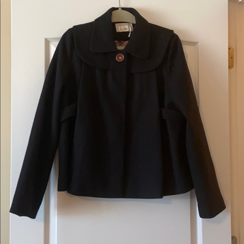 Tromata wool swing coat!